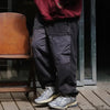 Mens Casual Workwear Patchwork Loose Trousers
