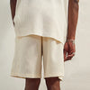 Mens Loose Short-sleeved Shorts Two-piece Set