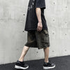 Mens High Street Loose Camouflage Cargo Shorts