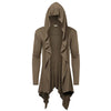 Mens Mid-century Retro Y2k Hooded Coat