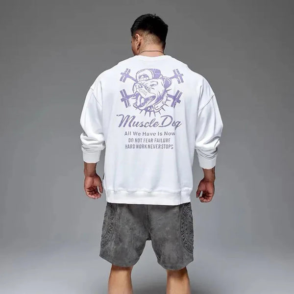 Mens Y2k High Street Fashionable Sweatshirt