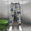 Mens Trendy Street Slim Trousers With Bear Embroidery