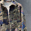 Mens Y2k Bear Embroidered Jacket