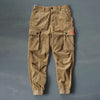 Mens Corduroy Overalls Autumn and Winter Casual Retro Trousers