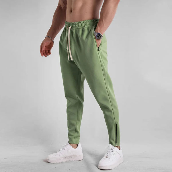 Mens Thickened Autumn and Winter Sports Casual Pants