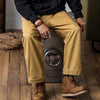 Mens Spring and Autumn Loose Cargo Trousers