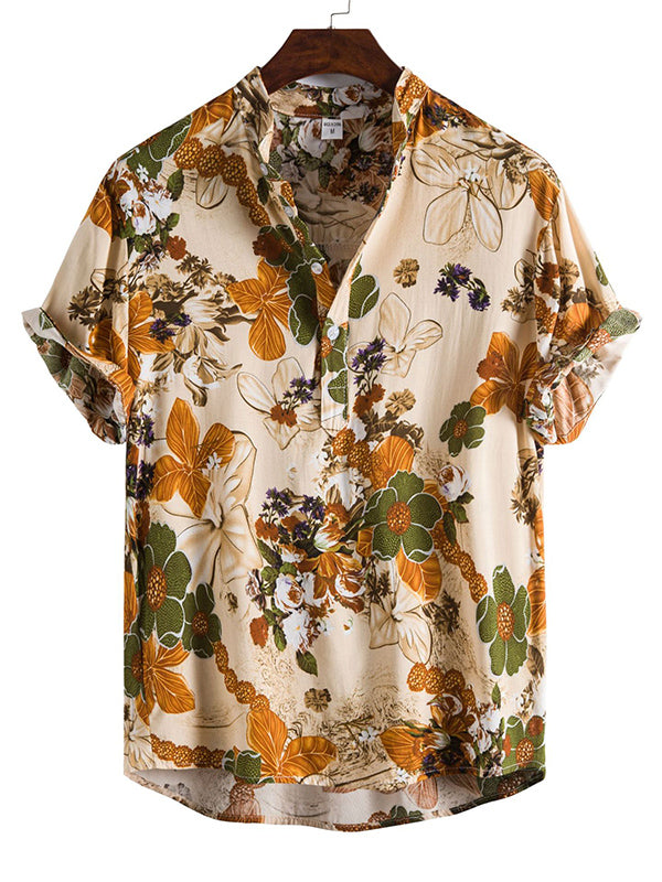 Floral Short Sleeve Shirt