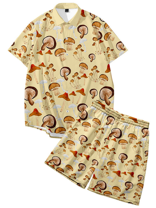 Mushroom Shredded Shirt Set