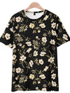 Floral Creative Short Sleeve T-shirt