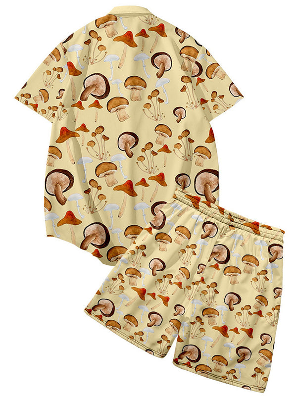 Mushroom Shredded Shirt Set