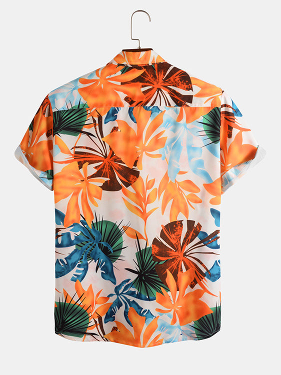 Beach Casual Floral Shirt