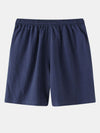 Men's Cotton Linen Beach Shorts