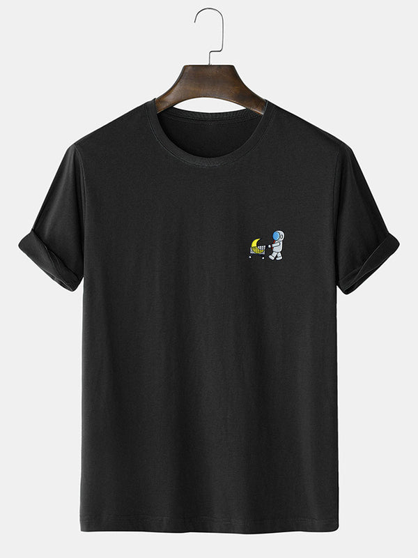 Creative Small Pattern Short Sleeve T-shirt