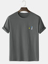 Creative Small Pattern Short Sleeve T-shirt
