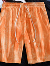 Tie Dye Casual Shorts Couples Beach Shorts