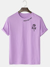 Rose Monogrammed Loose T-Shirt