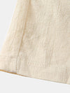 Cotton Linen Solid Color Casual Set