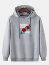Floral Monogrammed Hooded Sweatshirt