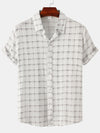 Checked Colour Blocked Casual Shirt