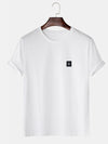 Minimalist Pattern Short Sleeve T-shirt