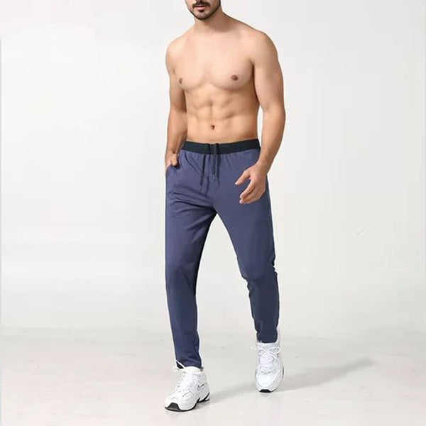 Men's Solid Color Slim Fit Jogging Pants