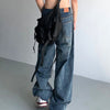 American Men's Street Hip Hop Sports Loose Jeans