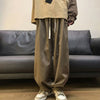 American style hip hop drape drawstring design men's overalls