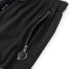 Men's Fashion Street Zipper Luxury Casual Sweatpants