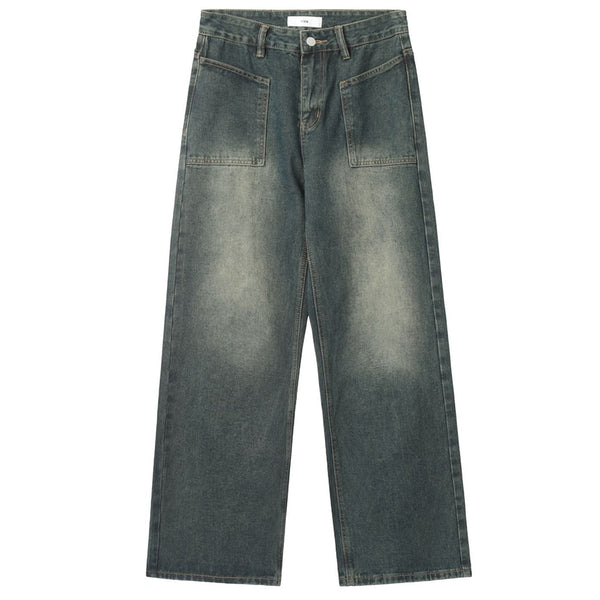 Men's Street Straight Retro Loose Fit Men's Jeans