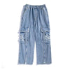 Men's Harajuku Vintage Loose Pocket Jeans