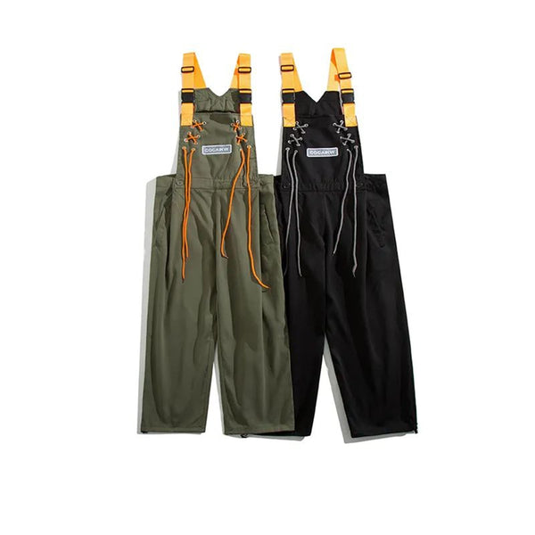 Men's Retro Army Green Casual Suspenders