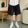 Men's Harajuku Japanese street retro loose hip-hop shorts