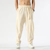 Men's Cotton Linen Comfortable Breathable Sports Plus Size Harem Pants