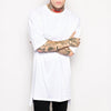 Men's Solid Color High Street Round T-Shirt