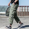 Summer Cotton Men Hrem Cargo Pants Hip Hop Male Trousers Army Green Multi Pocket Streetwear Casual Joggers Harajuku Retro