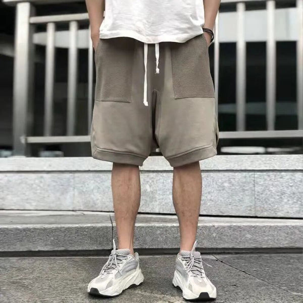 American street fashion hip hop loose shorts for men
