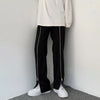 Men's Personalized Zipper Design Straight Leg Pants