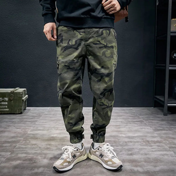 Men's Multi Pocket Camouflage Cargo Pants