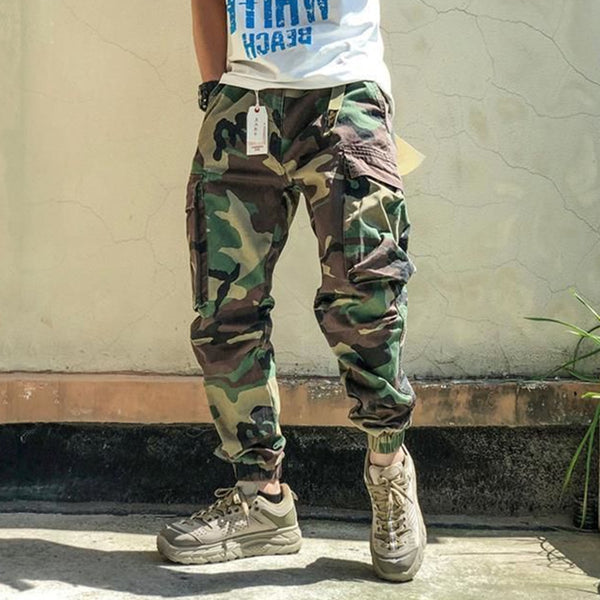 Men's fashion camouflage overalls