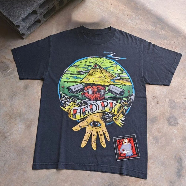 Men's Hip Hop Street Print T-Shirt