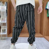 Men's Striped Harajuku Oversized Track Pants