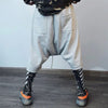 Men's Harem Hip Hop Solid Color Street Casual Sweatpants