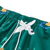 Men's Summer Beach Casual Cardigan Printed Shirt Shorts Two-Piece Set