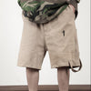 Multi-pocket Harajuku Hip-Hop Solid Color Cargo Casual Shorts