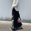 Spring Y2k street fashion print overalls
