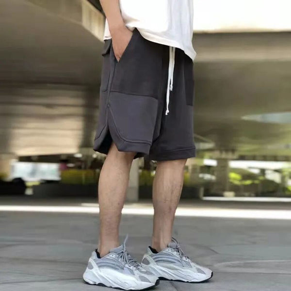 American street fashion hip hop loose shorts for men