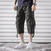 Harajuku Men's Street Outdoor Multi-Pocket Cargo Shorts