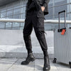 Korean style trendy functional slim design men's overalls