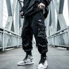Guochao functional multi-pocket design hip-hop pants street overalls