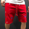 Harajuku street hip hop solid color drawstring men's shorts